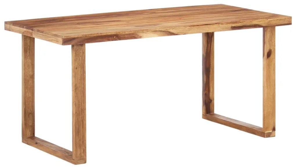 Jedálenský stôl 160x80x76 cm, drevený masív sheesham 287355