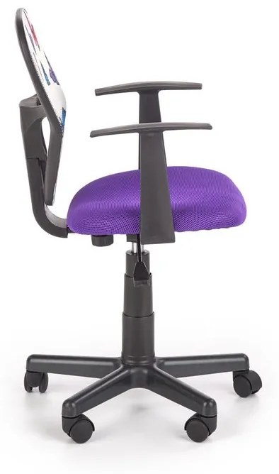 Halmar Detská sieťovaná stolička Spiker, fialová