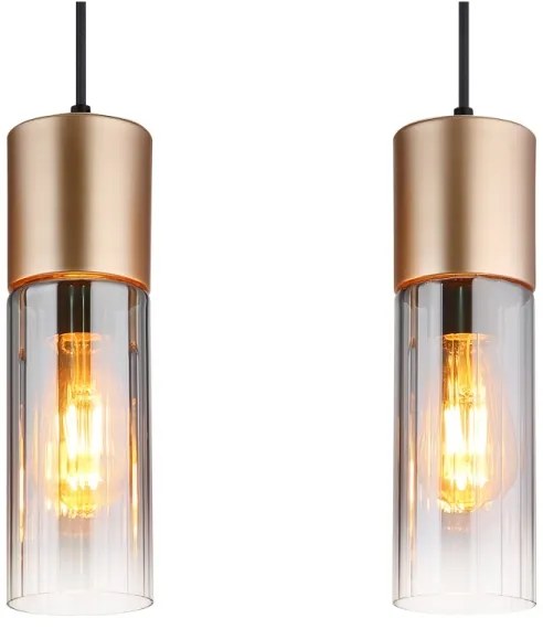 Globo 21000-4HCA - Závesný luster na lane ANNIKA 4xE27/25W/230V