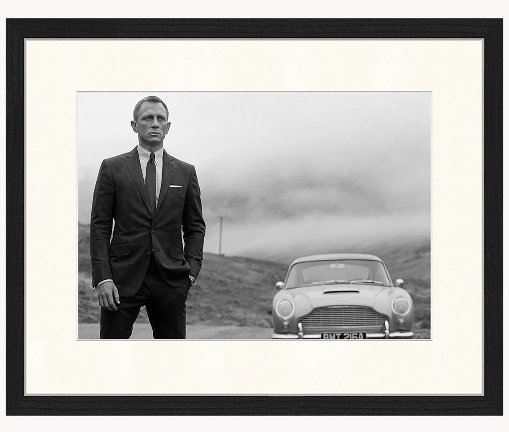 Zarámovaná fotografia Daniel Craig As James Bond