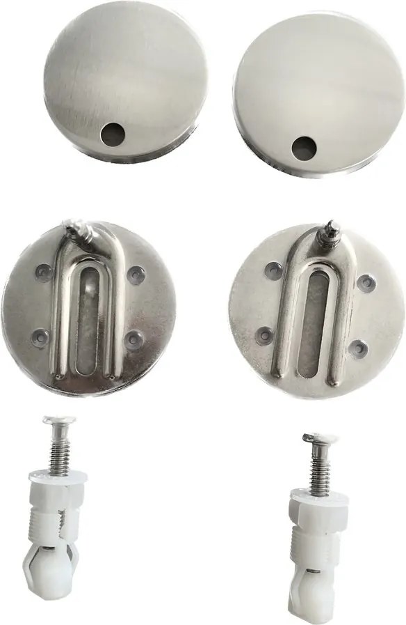 Bruckner Pánty k WC sedátku, Soft Close, 301.908.1