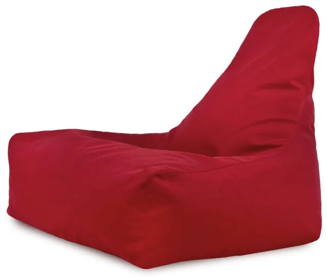 Kreslo Bali plyš červené