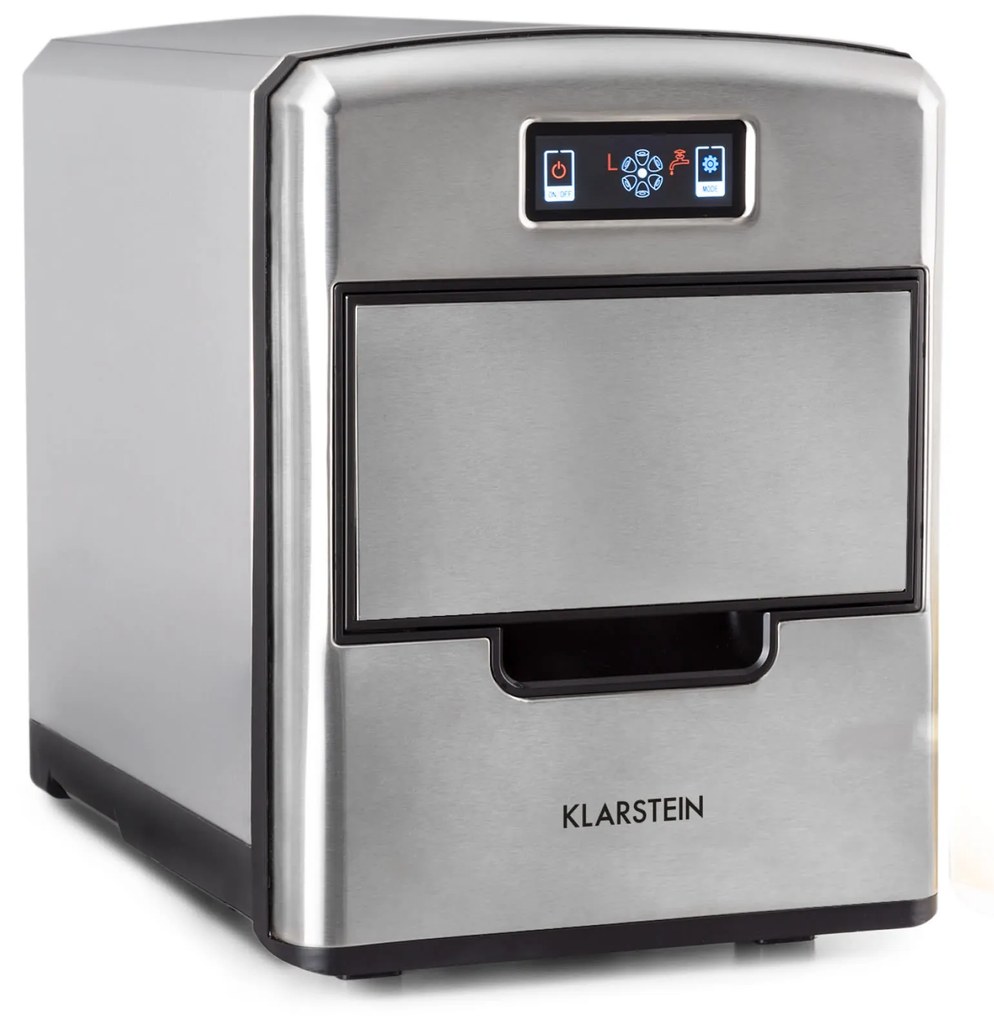 Klarstein Metropolitan, výrobník ľadu, 12 kg/24 h, digitálny displej