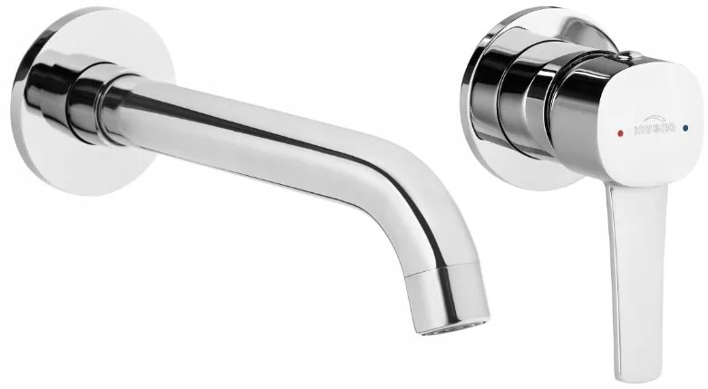 Invena Glamour Trend, podomietková umývadlová batéria, chrómová, BP-02-U01-V