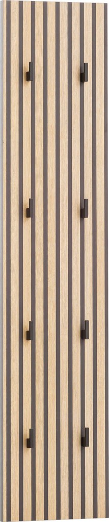 XXXLutz VEŠIAKOVÝ PANEL, farba duba, 24,5/109/2,6 cm MID.YOU - Vešiakové steny - 000895002101
