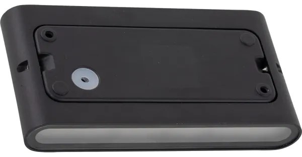 LED Vonkajšie nástenné svietidlo ARWENA 2xLED/6W/230V IP54 čierna