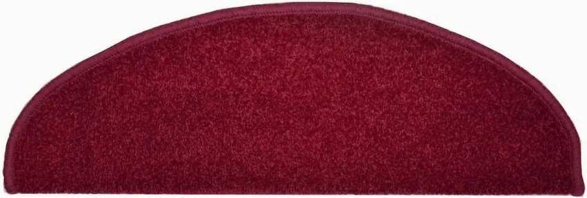 Nášľapy na schody Eton vínovo červený polkruh, samolepiaci - 24x65 polkruh (rozmer vrátane ohybu) Vopi