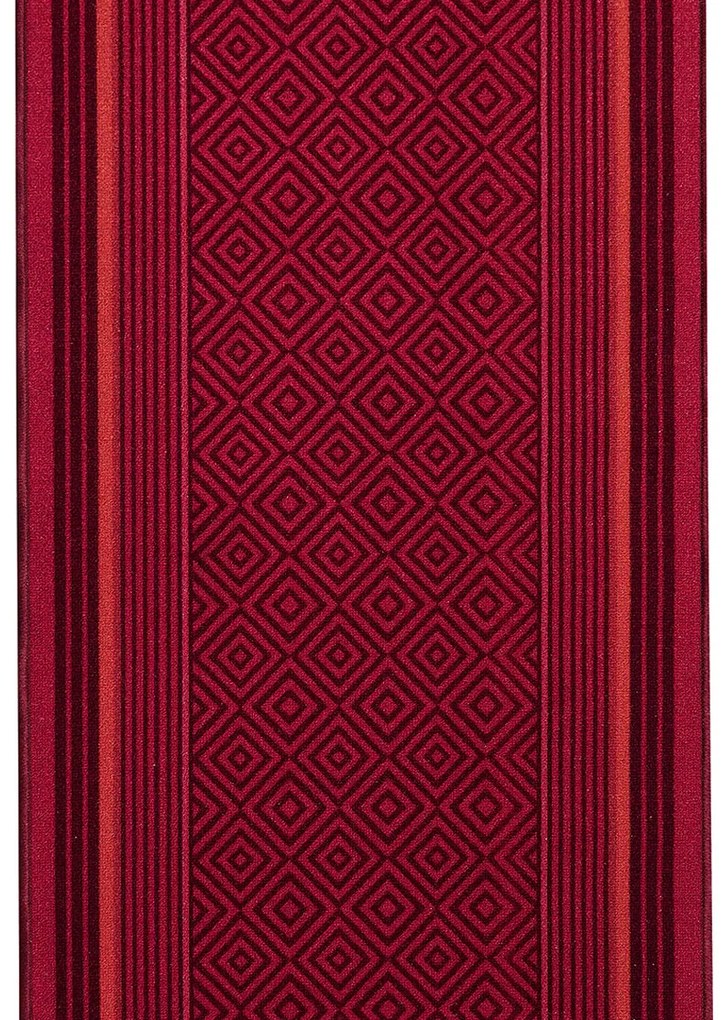 Koberce Breno Behúň JURA 10, šíře role 67 cm, červená