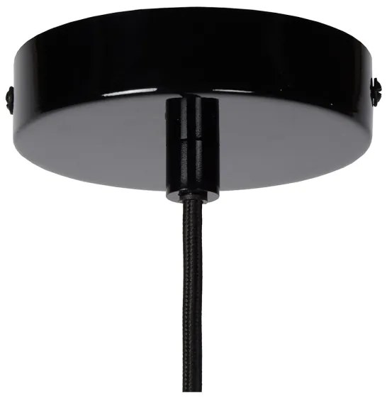 Lucide 30484/28/30 - Luster na lanku CORENTIN 1xE27/60W/230V čierna