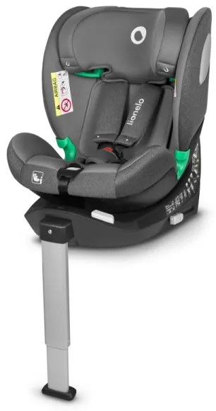 Lionelo - Autosedačka BRAAM i-Size (40–150 cm) s otočnou základňou, Grey Stone