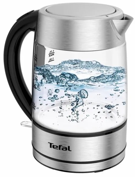 Tefal - Rýchlovarná kanvica GLASS 1,7 l  2200W/230V chróm