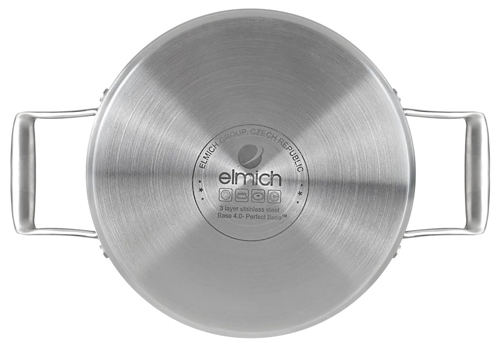 Elmich Trojvrstvový nerezový hrniec Tria Plus Ø 20 cm (2.5L)
