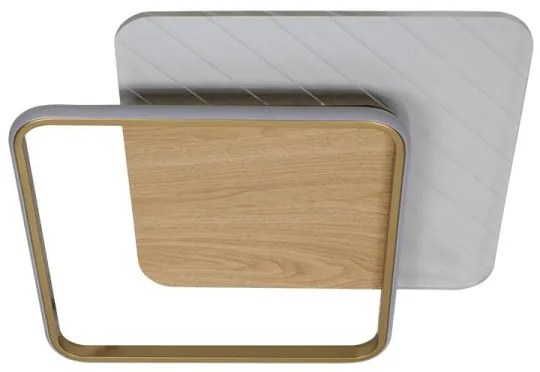 LED Stmievateľné stropné svietidlo LED/60W/230V 3000-6500K + diaľkové ovládanie