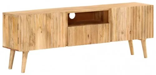 vidaXL TV skrinka 140x30x49 cm masívne mangovníkové drevo-