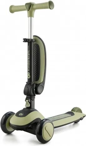 KINDERKRAFT  Odrážadlo a kolobežka 2v1 HALLEY zelená
