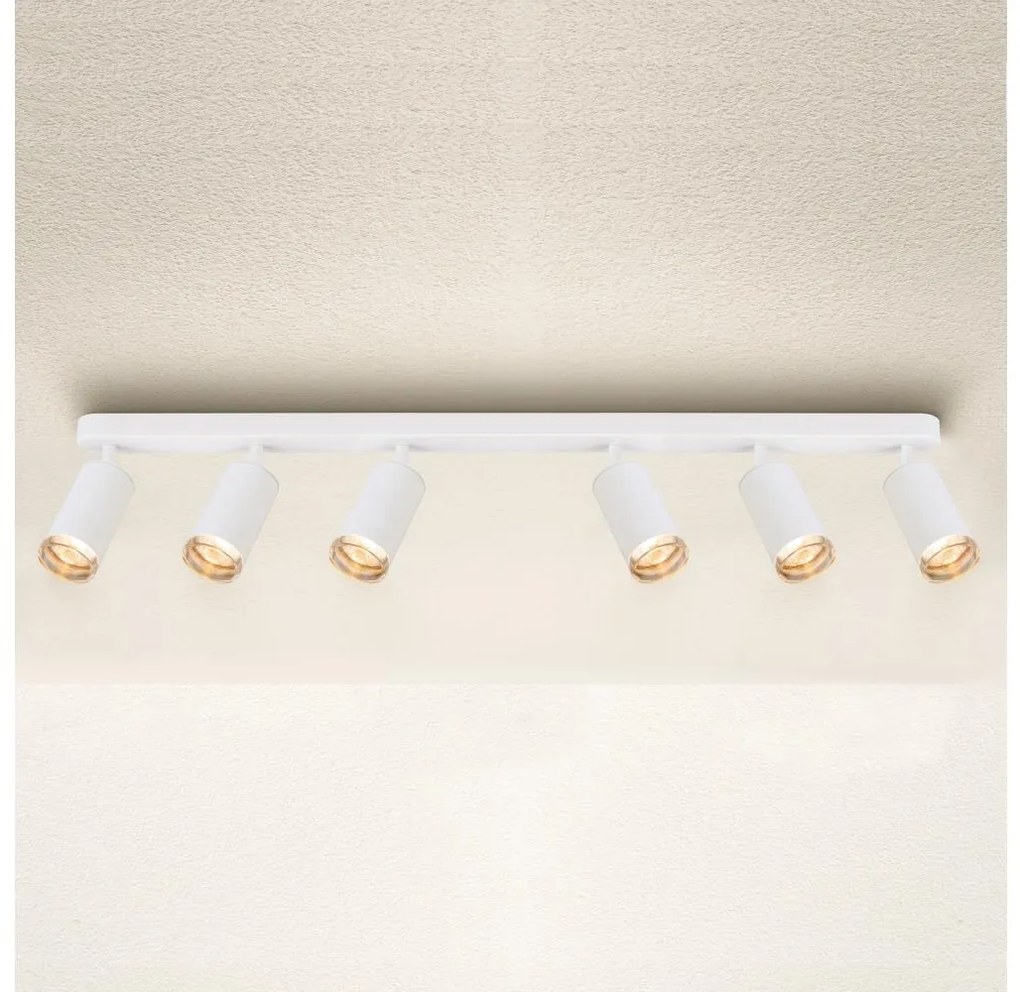 Brilagi - Kúpeľňové bodové svietidlo SELE 6xGU10/30W/230V IP44 biela