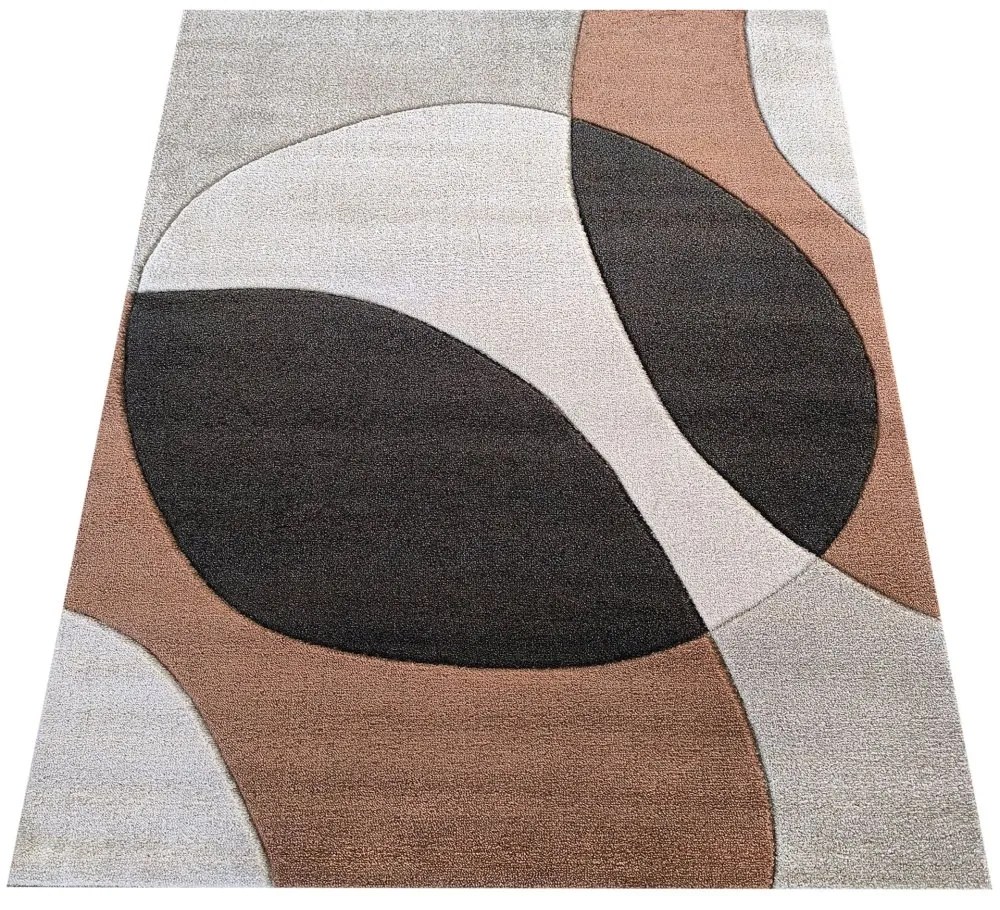 Moderný koberec s geometrickými vzormi Šírka: 80 cm | Dĺžka: 150 cm