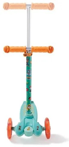 Kolobežka s LED kolieskami (tyrkysová) (100389551)