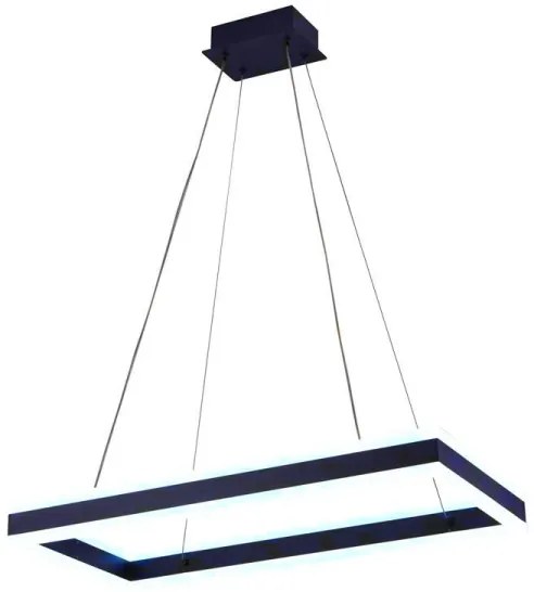 LED Stmievateľný luster na lanku LED/80W/230V 3000-6500K + diaľkové ovládanie
