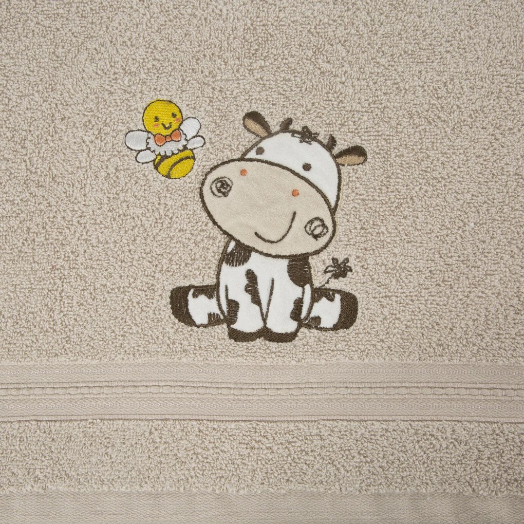 DETSKÝ BAVLNENÝ UTERÁK BABY67 50X90 CM BÉŹOVÁ