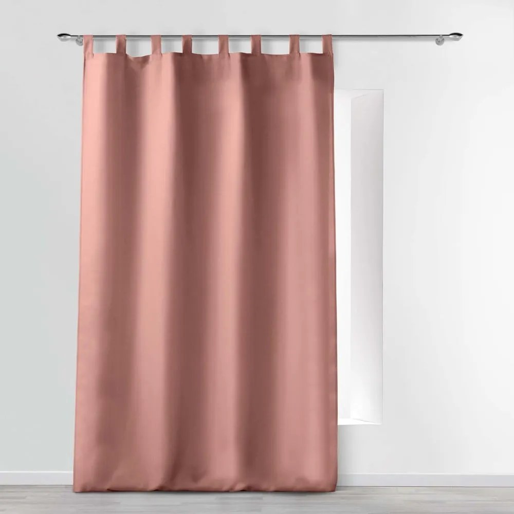 Ružový záves 140x260 cm Essentiel – douceur d'intérieur