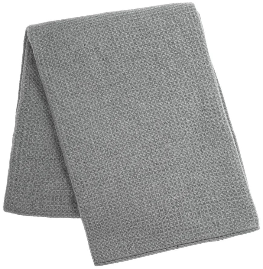Sivá deka Tiseco Home Studio Mini Waffle, 130 x 170 cm