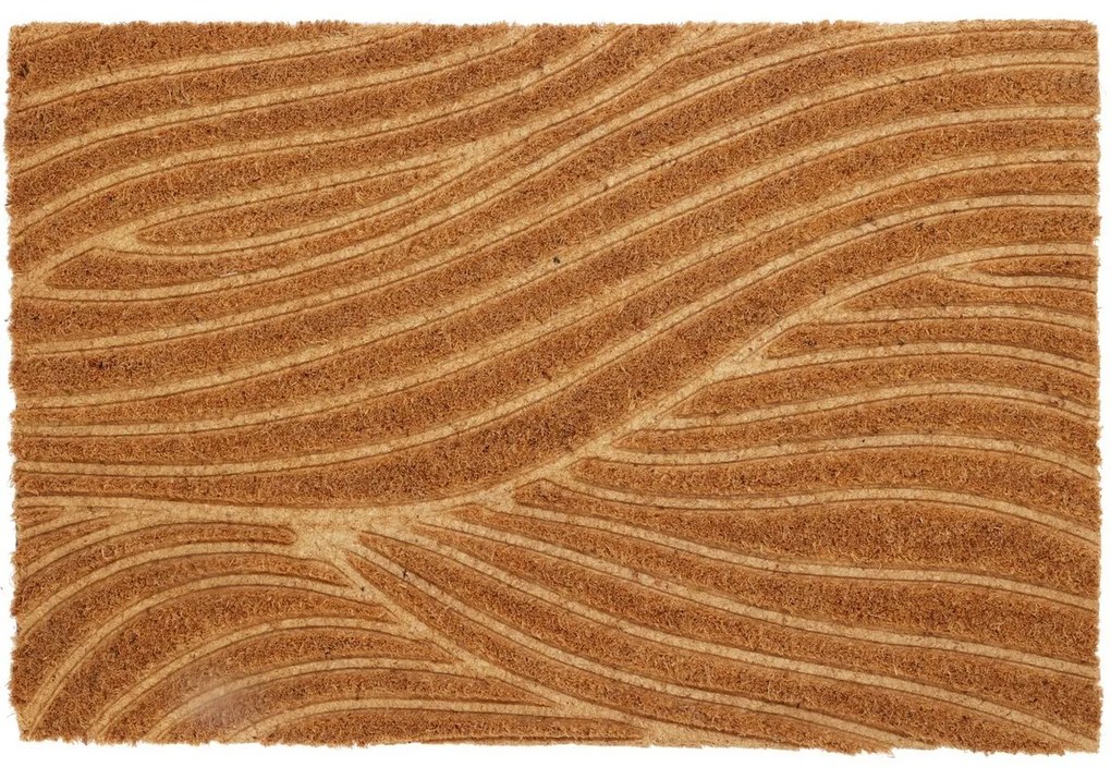 Kokosová rohožka Ripples, 59 x 39 cm