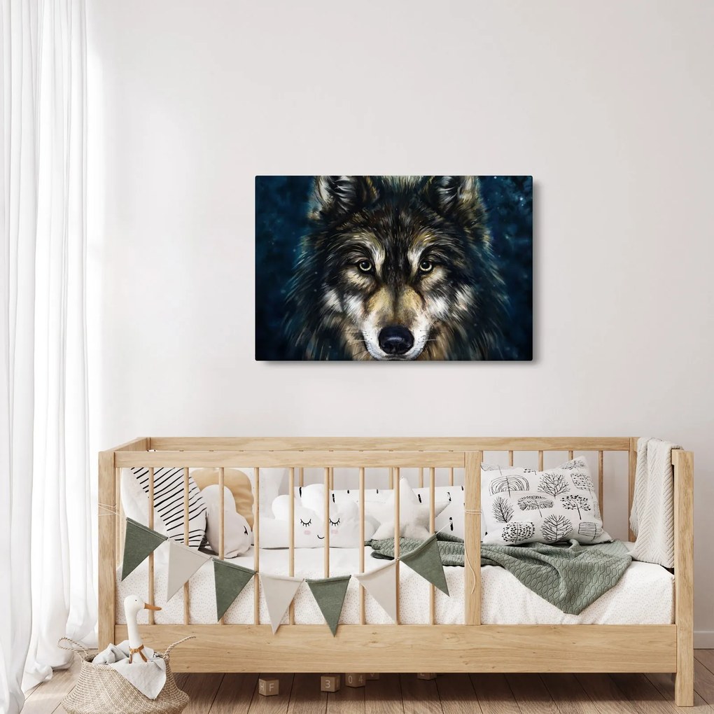 Obraz - Vlk (90x60 cm)