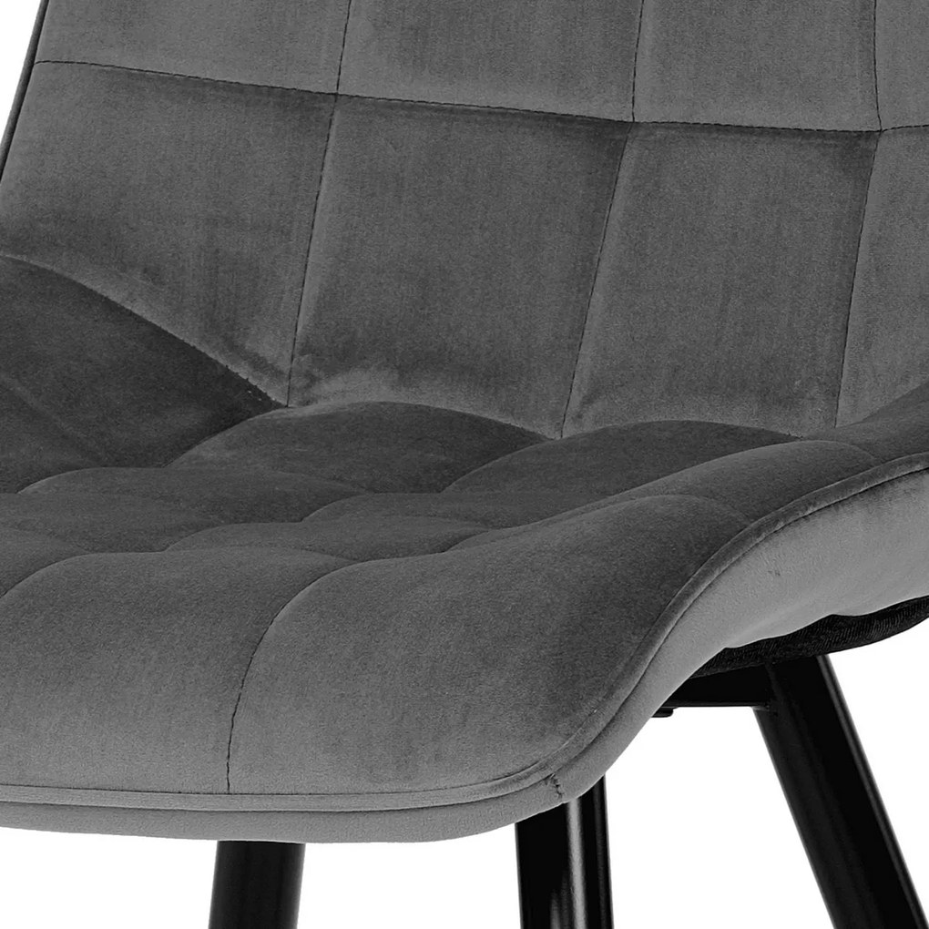 Súprava jedálenských stoličiek CT-384 GREY4, 4 ks