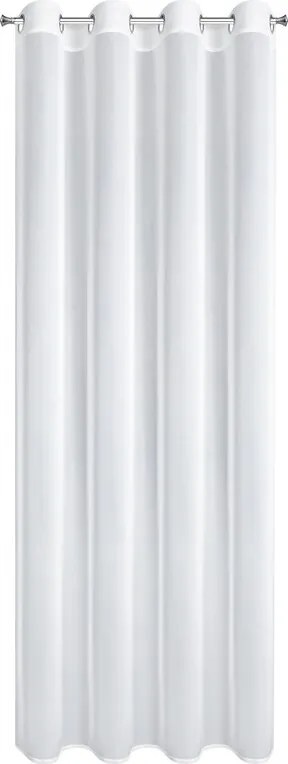 ZÁCLONA TINA 140X270 CM BIELA