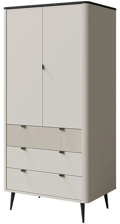 Skriňa Marly 1 Kašmír/Sivá Kameň