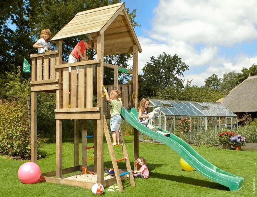 Detské ihrisko Jungle Palace so šmýkalkou