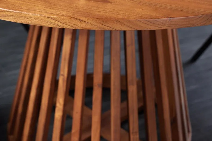 Jedálenský stôl MAISON JADE 140 cm masívne akáciové drevo