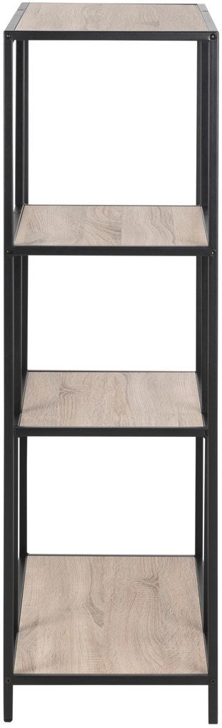 Knižnica Seaford − prírodná 114 × 77 × 35 cm ACTONA