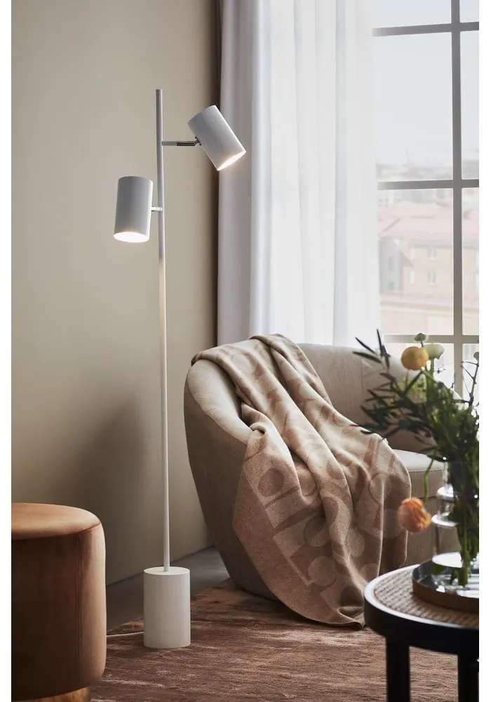 Biela stojacia lampa Twin - Markslöjd