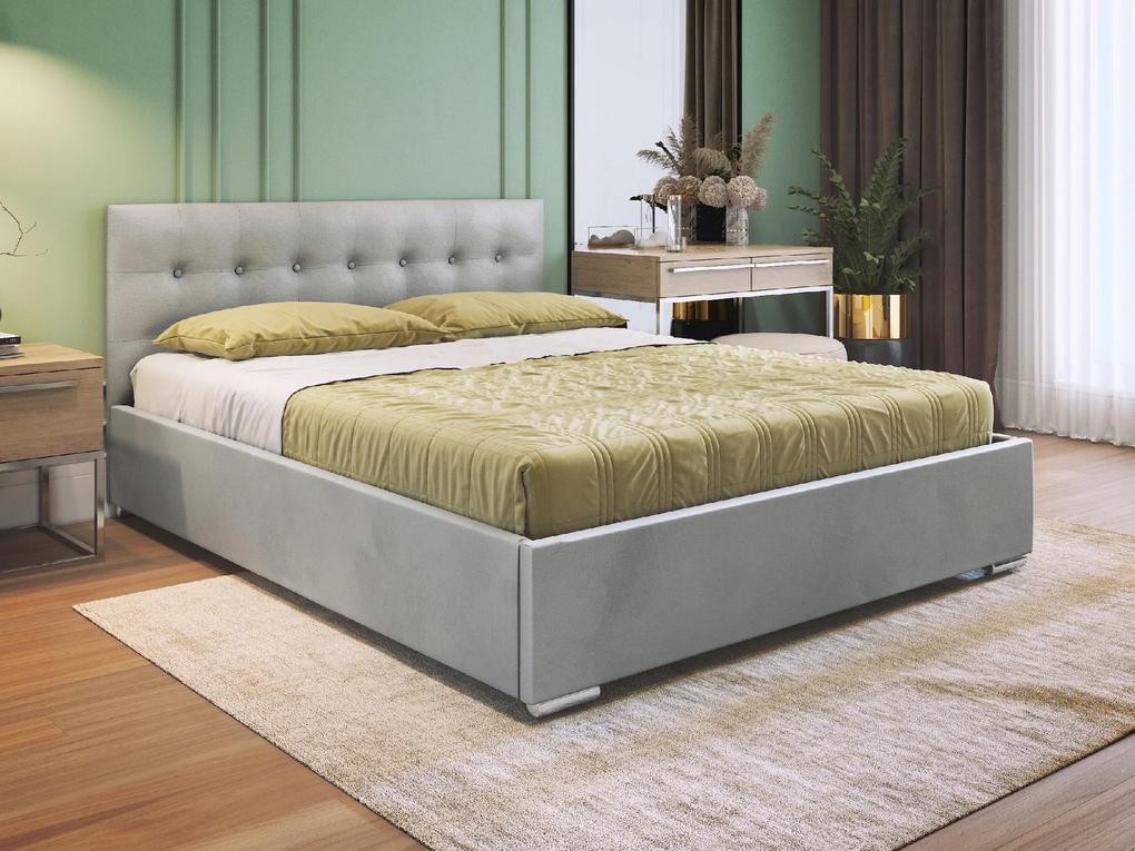 PROXIMA.store - Čalúnená posteľ CORIA - farba na mieru - 140/160/180 Veľkosť postele: Pre matrac 140 x 200 cm