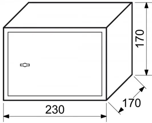 Nábytkový sejf RS 17