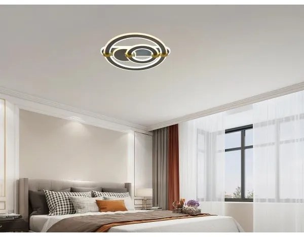 LED Stmievateľné stropné svietidlo LED/120W/230V 3000-6500K + diaľkové ovládanie