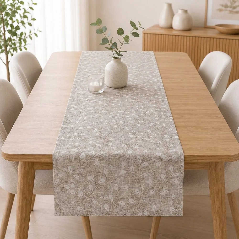 Polášek Dekoračný behúň Talca - Šedá | 40 x 130 cm