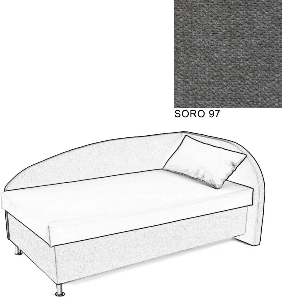 AVA NAVI, PRAVÁ 120x200 Varianta: SORO 97
