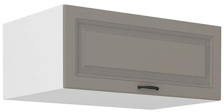 Kuchynská skrinka Stilo claygrey/biela 80 Nagu-36 1F