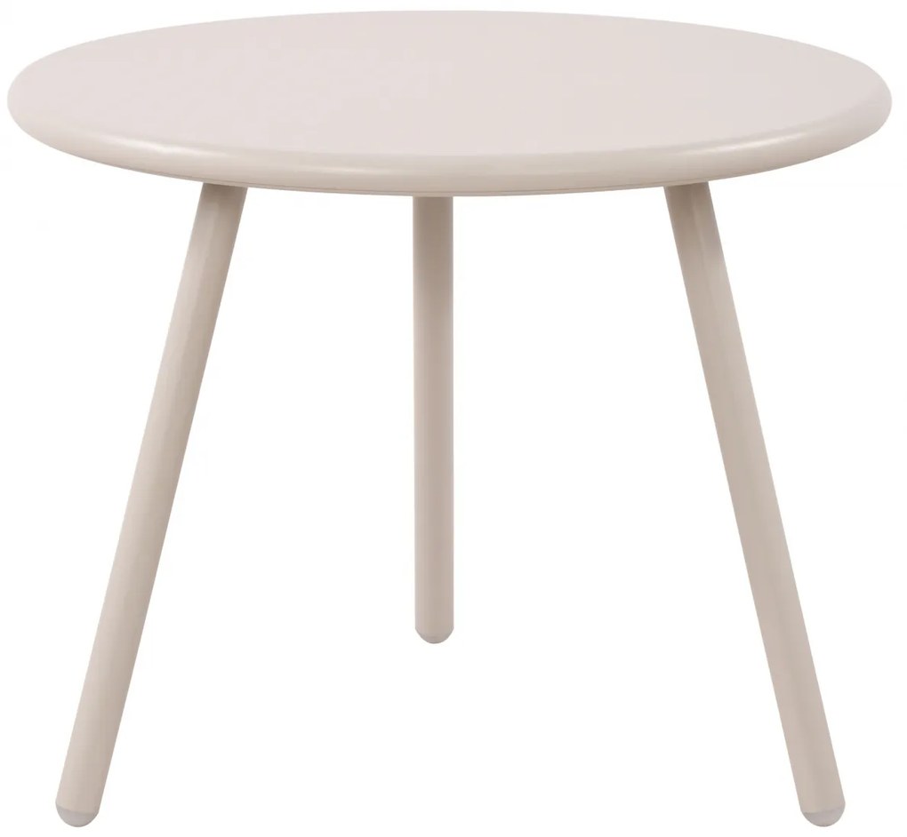 Konferenčný stolík Berea - v40 x Ø50 cm - Svetlo sivá