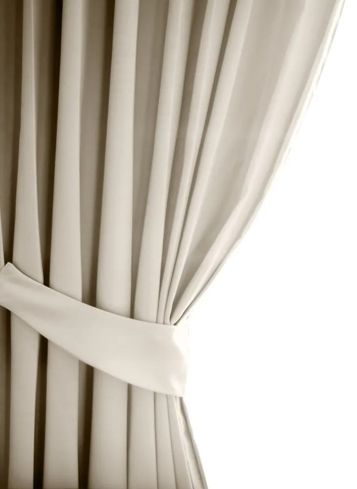 Krémovobiely zatemňovací záves 140x245 cm Eyelets – Restilo