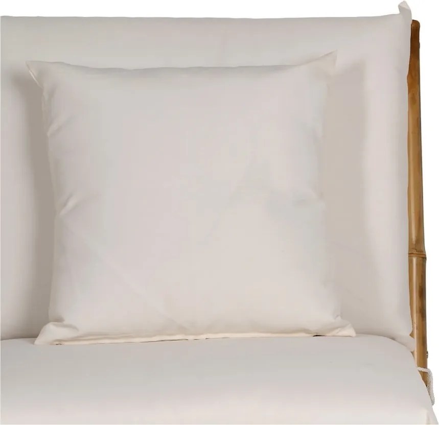 Biele kreslo Bamboo – Ixia