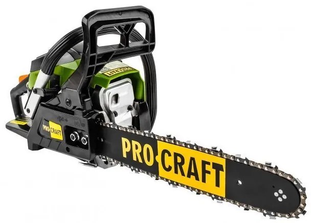 Píla benzínová reťazová 35,6 cm a 40,6 cm - Procraft GS-58X; 37 cm³; 1,4 kW (2 T)