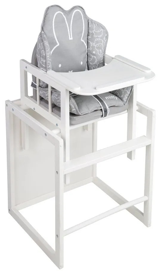Sivá vložka do jedálenskej stoličky Miffy – Roba