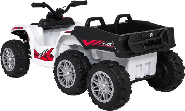 Elektrická štvorkolka Quad Sport TX 4 × 4 biela