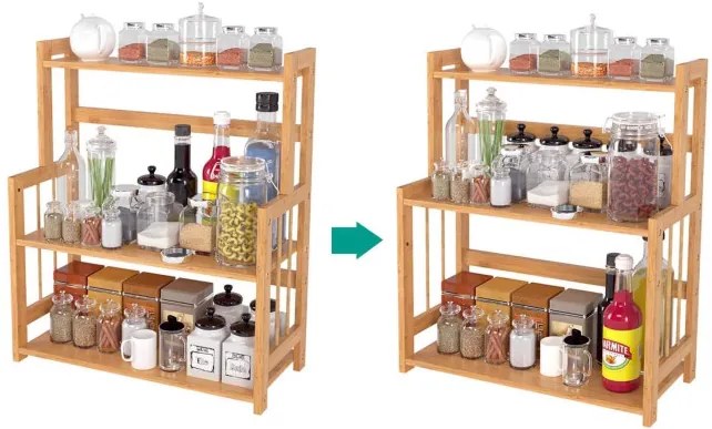 Kuchynská polica CEZAR béžová