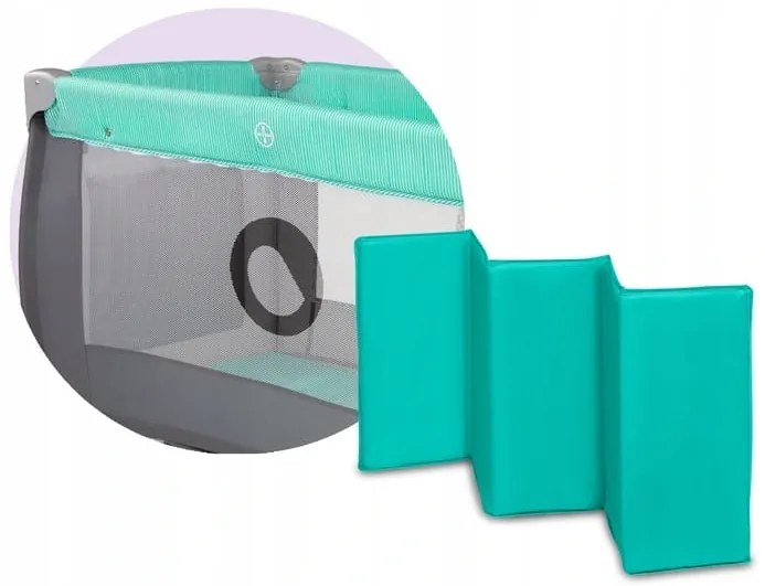 JAKS CESTOVNÁ POSTIEĽKA LIONELO SVEN PLUS TURQUOISE SCANDI