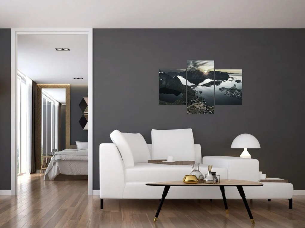 Obraz - Nórske pohorie (90x60 cm)